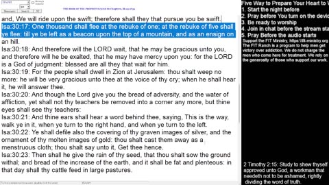 Isaiah 28-30