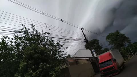 Tempo feio em Maringá PR