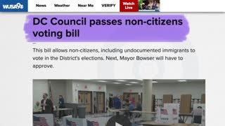 New Law Allows Non-Citizens (and Illegal Aliens) To Vote in Local Elections in Washington DC