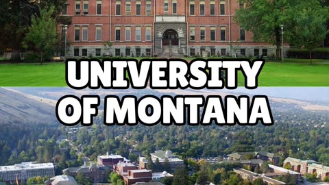 University of Montana - Great PLACE TO VISIT in MISSOULA!