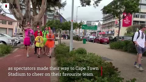 Rugby World Cup Sevens - Fan Walk in Cape Town