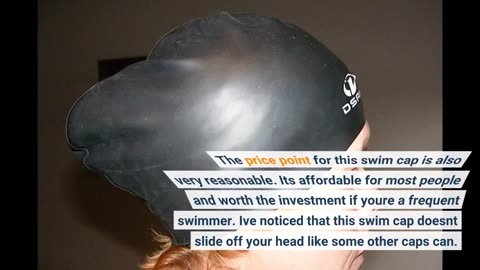 User Comments: Womens Silicone Swim Cap for Long Hair,3D Ergonomic Design Silicone Swimming Cap...