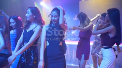Girls party dance short reels video