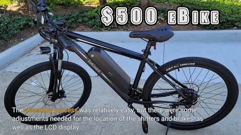 Buyer Comments: TotGuard Electric Bike, 27.5" Electric Bike for Adults 500W Ebike 21.6MPH Adult...