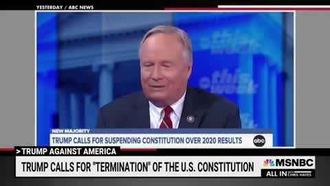 Trump’s Call To Shred Constitution Is An ‘Admission And Forecast’