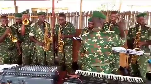 Burundi military singers