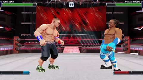 WWE Mayhem Game JOHN CENA and KAVIER WOODS #fight #1millionviews #amazing #entertainment #gameclub