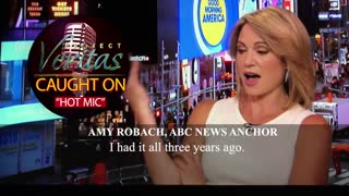 Three years ago, ABC's Amy Robach was caught on hot mic explaining what she had on Jeffrey Epstein