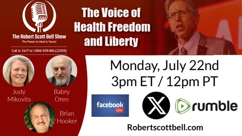 Biden Drops Out, Sheila Lewis Ealey passing, Judy Mikovits and Babry Oren, Folium PX, Dr. Brian Hooker, Mumps vax fraud - The RSB Show 7-22-24