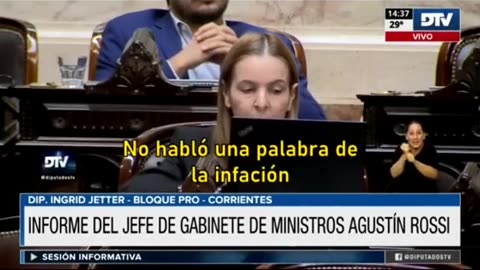 Senado, Argentina, verguenza por Agustin Rossi Jefe de Gabinete