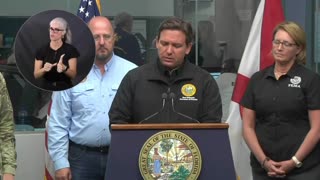 Gov. DeSantis says the Disaster Relief Fund has raised more than $12 million in 24-36 hrs