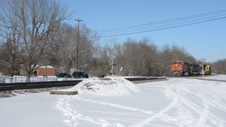 Norfolk Southern In Kentucky Snow