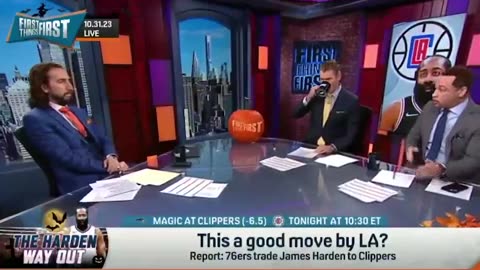 'Is James Harden 'r**arded?' Broussard STUNS co-hosts with question