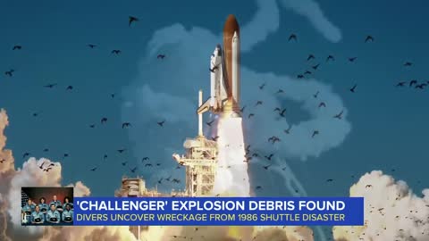 Space Shuttle Challenger wreckage found