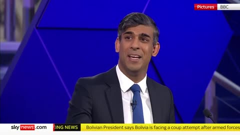 Rishi Sunak and Keir Starmer go head to head in final electoral debate Sky News