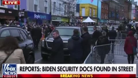 Joe Biden’s security documents found in the streets of Ireland
