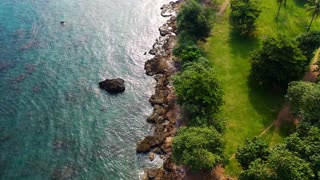 Aerial View Of Beautiful Resort