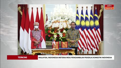 [TERKINI] Malaysia, Indonesia meterai MoU pengambilan pekerja domestik