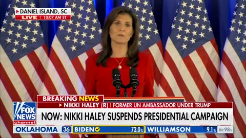 Nikki Haley Says She Has 'No Regrets' As She Suspends Her Campaign