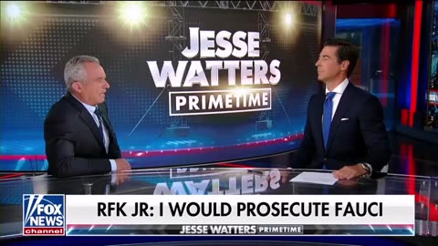 Robert F Kennedy Junior interviewed by Jesse Watters about "Dr." Fauchi Auchi