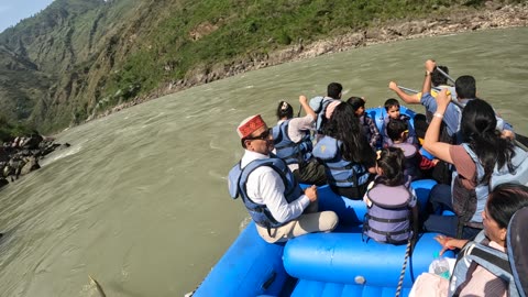 himachal# pradesh# shimla #tattapani #raftting #enjoyement #excitement