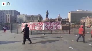 Watch: EFF Gathering In Church Square Ahead Of National Shutdown