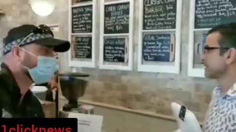 Australian Business Store Owner "Destroys Police" Mandates Are Not Law!