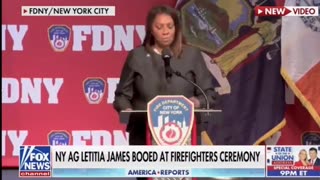 NYFD Boos Letitia James