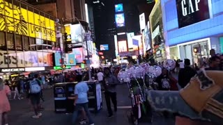Times Square New York City Walking Tour in 2023 -