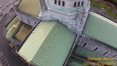 Amazing drone footage of Irish Cathedral
