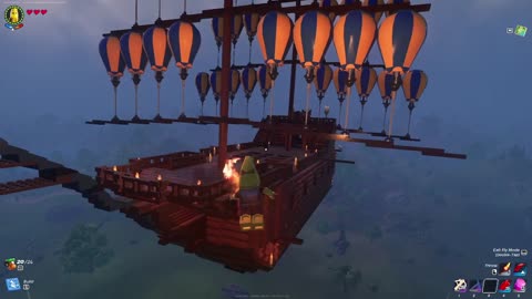 Building a Massive Flying Pirate Ship - LEGO Fortnite