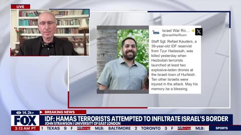 Hamas terrorists killed in Gaza border breach attempt _ LiveNOW from FOX