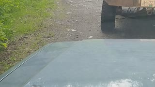 Jeep XJ Ol'Bluey checking the washouts on the Whitebottom to Onion Lake trail. Part 2