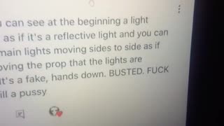 GUFON lies to cover-up thirdphaseofmoon hoaxing a UFO over LA he admitted it was staged years ago