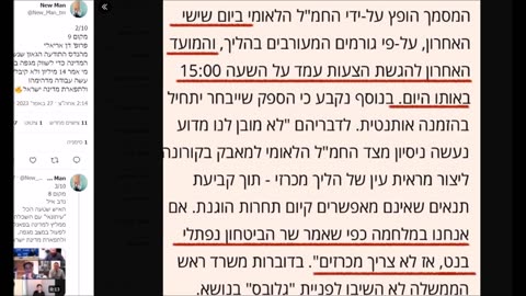 מצעד עשרת ההזיות של הונאת הקורונה בישראל NEW_MAN TWITER
