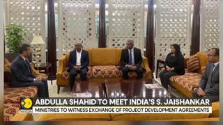 [2023-07-11] Maldives Foreign Minister Abdulla Shahid arrives for a two-day visit in India, ...