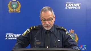 Winnipeg Police Service announce man who drove a white jeep - Arrested