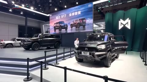 2023 Dongfeng Mengshi M Hero 917 has 1088 horsepower and accelerates to 100 kilometers in 4.2 second