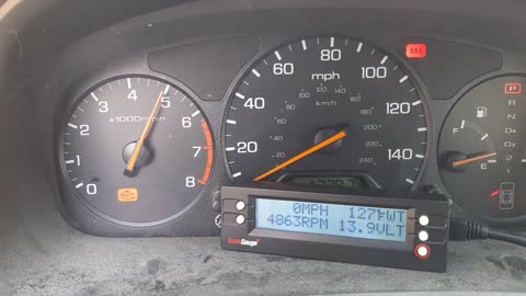 98-02 Honda Accord Running Normal (5k rev limit when not moving)