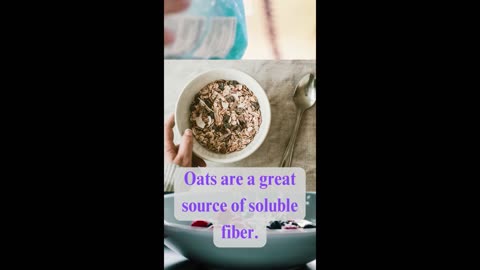 FoOd FaCtS - oats