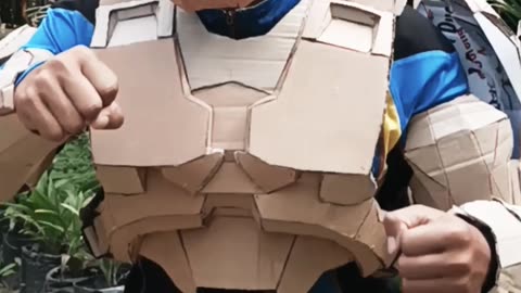 Halo Master Chief From Cardboard