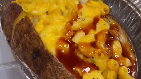 Brisket potato 🥔 from @Dickey’s BBQ Pit