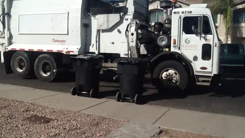 My second Town of Gilbert garbage truck video!