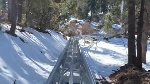 *shows a cool mountain coaster in California