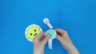 Sun Earth and Moon Craft Space Activity for Kids