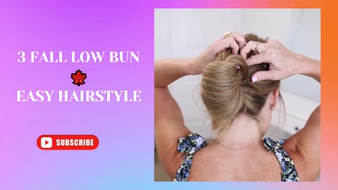 Unique Low Hairstyles