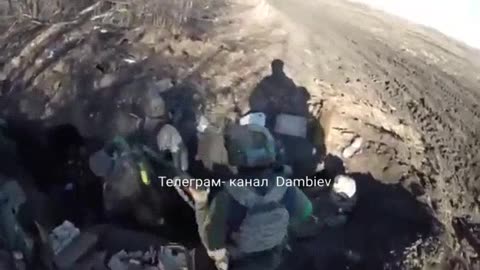 Destroyed Ukrainian servicemen at the positions of the Armed Forces of Ukraine near Artemivsk