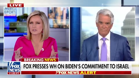 Fox News' Peter Doocy grills White House on Biden's shifting Israel support
