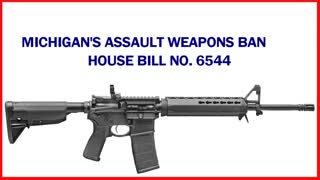 MICHIGAN HOUSE ASSAULT WEAPON BAN BILL 6544