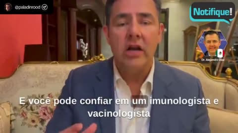 Dr. Alejandro Díaz sobre VACINAÇÃO OBRIGATÓRIA CONTRA COVID-19 (PNI)